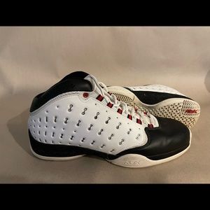Reebok Iverson Answer MID White Black Tuxedo Mens
